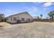 Large backyard with gravel and block wall at 13164 W Ocotillo Ln, Surprise, AZ 85374