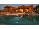 Stunning pool and spa with a waterfall feature, adjacent to a beautiful desert home at 40105 N 2Nd Way, Phoenix, AZ 85086