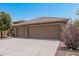 Three car garage with driveway at 3407 E Glacier Pl, Chandler, AZ 85249