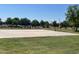 Outdoor basketball court with painted lines and a hoop at 3407 E Glacier Pl, Chandler, AZ 85249