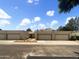 Front view of a townhome complex with attached garages at 2617 W Willow Ave, Phoenix, AZ 85029