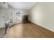 Living room with a fireplace and access to the backyard at 2617 W Willow Ave, Phoenix, AZ 85029
