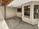 Covered patio with ceiling fan, providing a relaxing outdoor space at 2617 W Willow Ave, Phoenix, AZ 85029