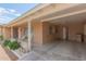 Covered carport with access to the home's entrance at 5323 E Covina Rd, Mesa, AZ 85205