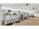 Well-equipped gym with treadmills, elliptical machines, and weights at 1701 E Colter St # 141, Phoenix, AZ 85016