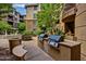 Community BBQ grills with seating and landscaping at 1701 E Colter St # 291, Phoenix, AZ 85016
