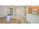 Kitchen features tile floors and a granite countertop at 18000 N Estrella Vista Dr, Surprise, AZ 85374