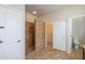Bathroom with a walk-in shower and tile floors at 18000 N Estrella Vista Dr, Surprise, AZ 85374