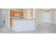 Kitchen features wood cabinets, granite countertops and a breakfast bar at 18000 N Estrella Vista Dr, Surprise, AZ 85374