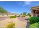 Landscaped backyard with desert plants, gravel and rock features at 18000 N Estrella Vista Dr, Surprise, AZ 85374