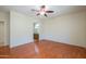 Bright bedroom with hardwood floors and bathroom access at 18000 N Estrella Vista Dr, Surprise, AZ 85374