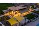 Stunning aerial view of a luxury home with a large backyard and pool at 10611 E Tumbleweed Ave, Mesa, AZ 85212