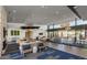 Elegant community lounge with modern decor and plenty of seating at 10611 E Tumbleweed Ave, Mesa, AZ 85212