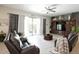 Relaxing living area with sliding doors leading to backyard at 10611 E Tumbleweed Ave, Mesa, AZ 85212