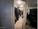 Spacious walk-in closet with double hanging rods at 22005 W Cocopah St, Buckeye, AZ 85326