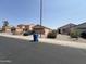 Exterior view of house from across the street at 22005 W Cocopah St, Buckeye, AZ 85326