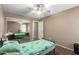 Light and airy bedroom with mirrored closet doors at 745 E Megan St, Chandler, AZ 85225