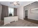 Home office featuring a large desk and hardwood floors at 10773 W Swayback W Pass, Peoria, AZ 85383