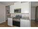 Modern kitchen with stainless steel appliances and granite countertops at 10773 W Swayback W Pass, Peoria, AZ 85383
