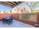 Private patio with table and chairs, perfect for outdoor dining at 3500 N Hayden Rd # 1005, Scottsdale, AZ 85251