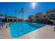 Resort-style pool with plenty of lounge chairs at 3500 N Hayden Rd # 1005, Scottsdale, AZ 85251