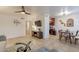 Open dining room with kitchen and living room views at 3500 N Hayden Rd # 1005, Scottsdale, AZ 85251