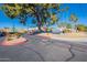 Community entrance with landscaping and signage at 3500 N Hayden Rd # 1005, Scottsdale, AZ 85251
