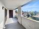 Private balcony overlooking the community at 4730 W Northern Ave # 3067, Glendale, AZ 85301
