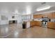 Modern kitchen with stainless steel appliances at 2343 E Meadow Land Dr, San Tan Valley, AZ 85140