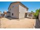 House exterior showcasing backyard and patio area at 2343 E Meadow Land Dr, San Tan Valley, AZ 85140