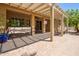 Relaxing backyard patio with pergola and hot tub at 20980 N Sweet Dreams Dr, Maricopa, AZ 85138