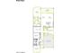 First floor plan showcasing a spacious layout with multiple bedrooms, kitchen, and covered patio at 22511 E Saddle Ct, Queen Creek, AZ 85142