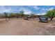 Functional barn area with fenced pastures for horses at 35140 N 52Nd Pl, Cave Creek, AZ 85331