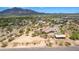 Aerial view of a beautiful home with mountain views at 35140 N 52Nd Pl, Cave Creek, AZ 85331