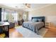 Spacious bedroom with large windows and plush bedding at 5116 W Trotter Trl, Phoenix, AZ 85083
