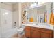 Cheerful bathroom with colorful decor and a built-in vanity at 5116 W Trotter Trl, Phoenix, AZ 85083