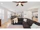 Spacious living room with open floor plan and kitchen views at 5116 W Trotter Trl, Phoenix, AZ 85083