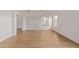 Spacious living room with wood-look tile flooring at 19741 E Reins Rd, Queen Creek, AZ 85142