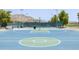 Full-size outdoor basketball court at 17555 W Dalea Dr, Goodyear, AZ 85338