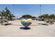 Landscaped area with heart-shaped art installation at 17555 W Dalea Dr, Goodyear, AZ 85338