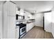Clean and spacious kitchen with white cabinets and stainless steel appliances at 2236 E Nancy Ln, Phoenix, AZ 85042