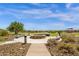 Community fire pit with seating and landscaping at 32269 N 133Rd Dr, Peoria, AZ 85383