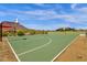 Outdoor basketball court with green surface and lines at 32269 N 133Rd Dr, Peoria, AZ 85383