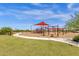Community playground with shade structure and play equipment at 32269 N 133Rd Dr, Peoria, AZ 85383