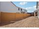 Simple backyard with block wall and dirt at 25915 N 23Rd Ave, Phoenix, AZ 85085