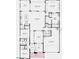 Single story floor plan with 3 bedrooms, 2 baths, and a 2 car garage at 16994 W Canterbury Dr, Surprise, AZ 85388