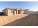 Newly built home with a large backyard at 37375 W Patterson St, Maricopa, AZ 85138