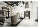 Open living area with high ceilings and hardwood floors at 19452 N 98Th Pl, Scottsdale, AZ 85255