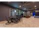 Outdoor patio with seating area and dining table, adjacent to the house at 12 E Quartz Rock Rd, Phoenix, AZ 85085