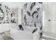 Elegant bathroom featuring a soaking tub and marble shower at 12 E Quartz Rock Rd, Phoenix, AZ 85085